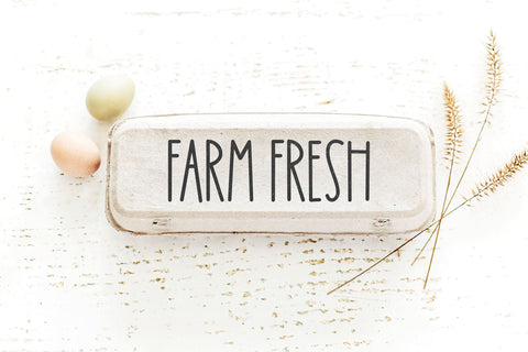 Homestead - Tall Farmhouse Font Font KA Designs 