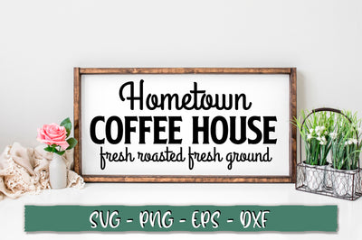 Hometown coffee house fresh roasted fresh ground SVG SVG Shetara Begum 
