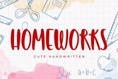 Homeworks Font Abo Daniel Studio 