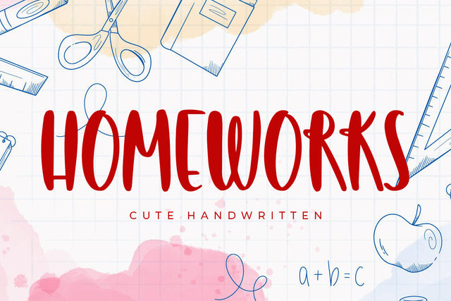 Homeworks Font Abo Daniel Studio 