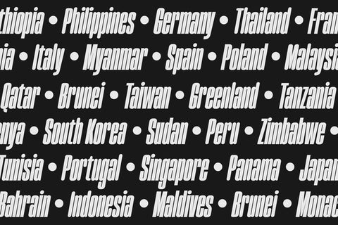 Homura - Condensed Font Arterfak Project 