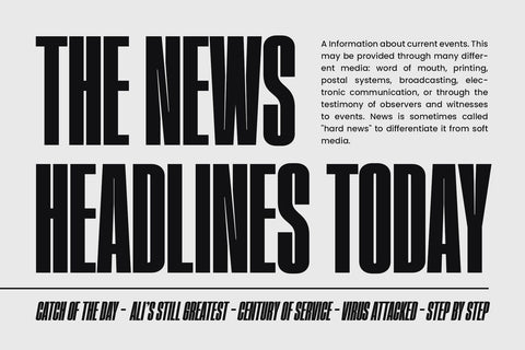 Homura - Condensed Font Arterfak Project 