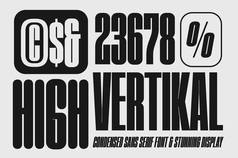 Homura - Condensed Font Arterfak Project 