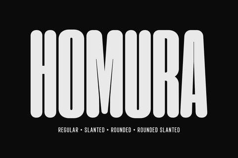 Homura - Condensed Font Arterfak Project 