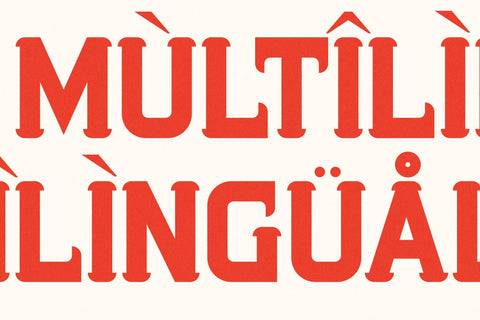 Homure Typeface Font Storytype Studio 