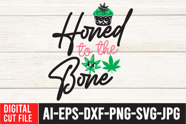 Honed to the Bone SVG Cut File SVG BlackCatsMedia 