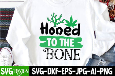 Honed to the Bone SVG Cut File SVG BlackCatsMedia 