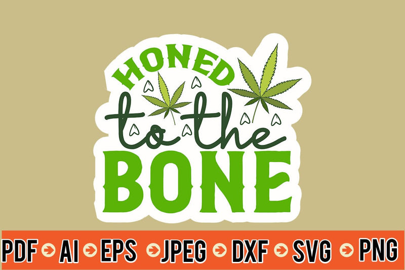 Honed to the Bone SVG SVG MStudio 