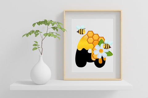 Honey Bee Color Fonts Font Fox7 By Rattana 