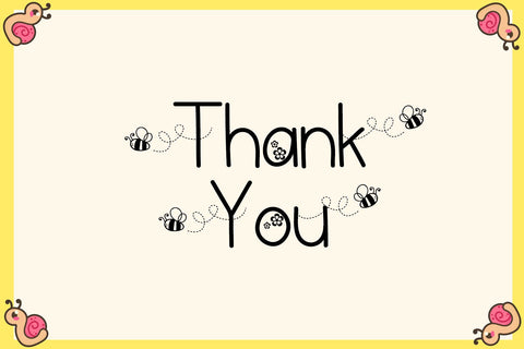 Honey Beezy - Spring Bee Font Font Dm Letter Studio 