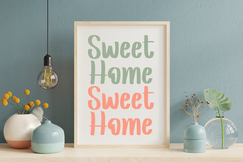 Honey Black Font Afandi Studio 