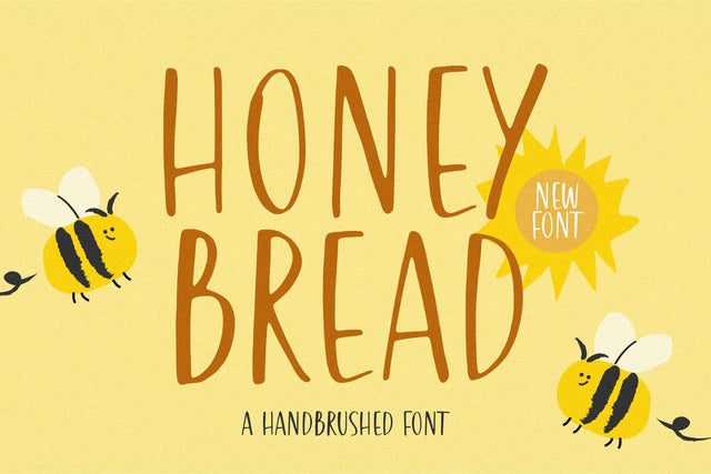 Honey Bread Font Font Balpirick 