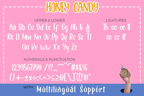 Honey Candy Font Madatype Studio 