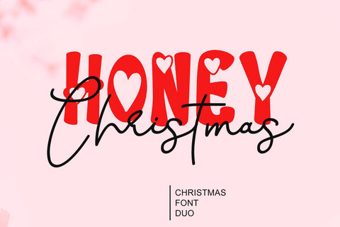 Honey Christmas Font Afandi Studio 