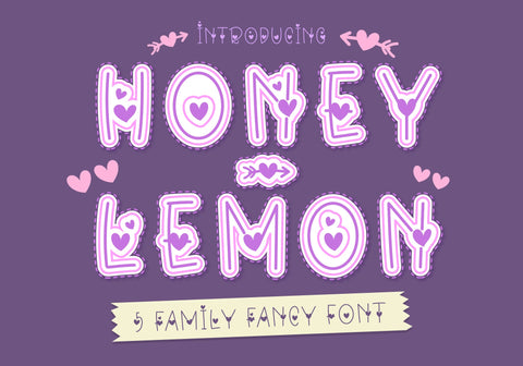 Honey Lemon Font BB Digital Arts 