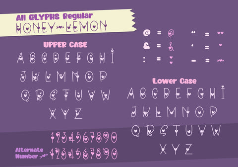 Honey Lemon Font BB Digital Arts 