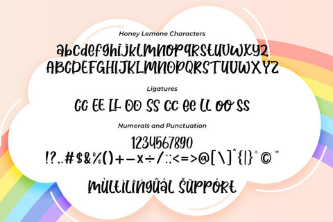 Honey Lemone Font Madatype Studio 