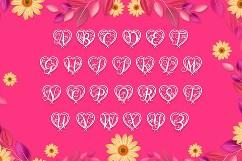 Honey Monogram Font studioalmeera 