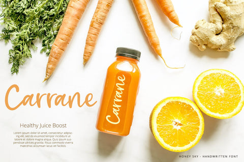 Honey Sky-Handwritten Font Font yumnatype 