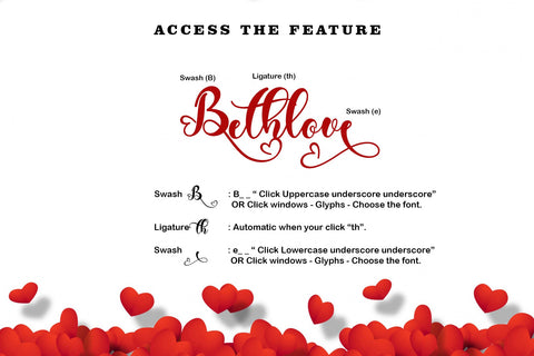 Honey Valentine Font Prasetya Letter 