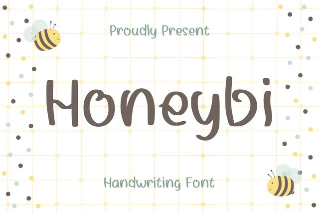 Honeybi Handwriting Font Font Aisyah 