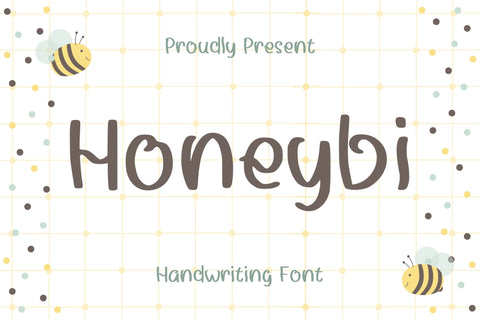 Honeybi Handwriting Font Font Aisyah 