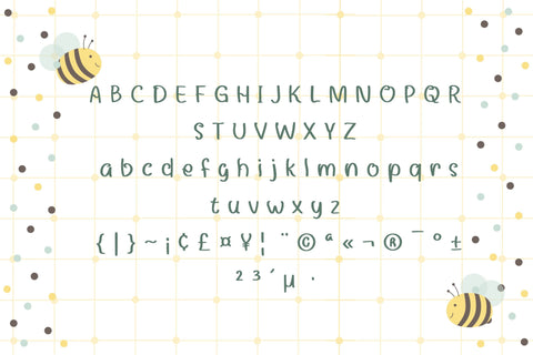 Honeybi Handwriting Font Font Aisyah 