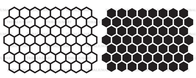 Honeycomb SVG TribaliumArtSF 