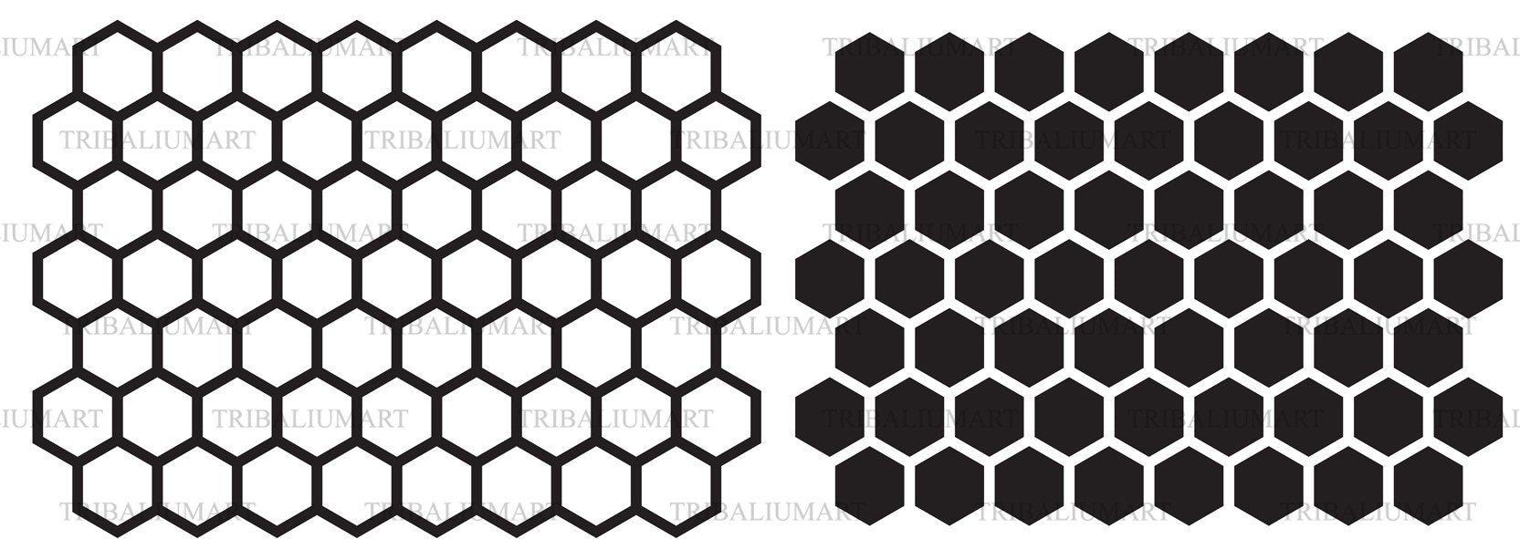 Stencil Template Honeycomb Svg, Cut file, Honeycomb Pattern, Svg Design,  Silhouette, Cricut, Png, Dxf, Pdf, Laser cut file, Cutting file Diy