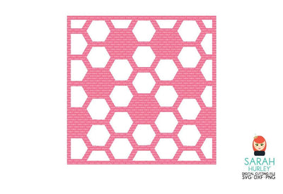 Honeycomb Template SVG Sarah Hurley 