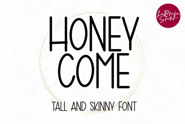 HONEYCOME Font Afandi Studio 