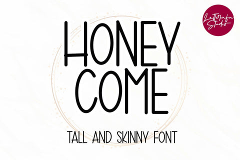 HONEYCOME Font Afandi Studio 