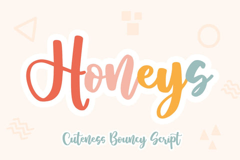 Honeys Font Abo Daniel Studio 