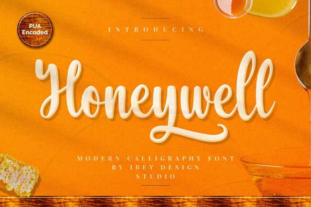 Honeywell - Modern Calligraphy Font Font Ibey Design 