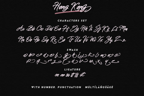Hong Kong Font Letterara 