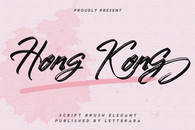 Hong Kong Font Letterara