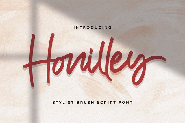 Honilley - Handwritten Font Font StringLabs 
