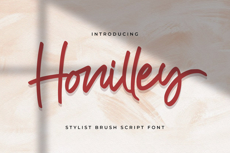 Honilley - Handwritten Font Font StringLabs 