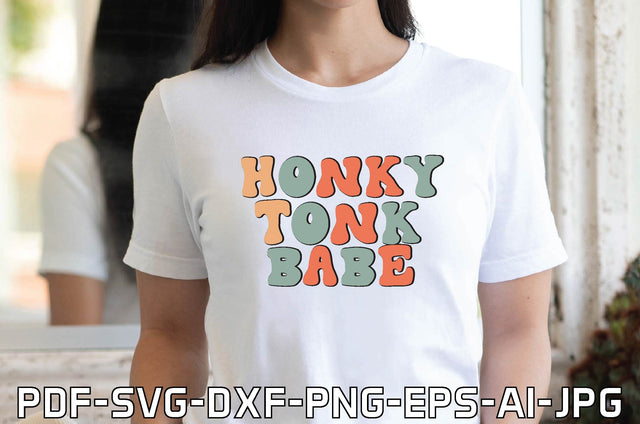 honky tonk babe SVG farhad farhad 