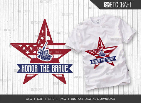 Honor The Brave SVG Cut File, Happy Confederate Memorial Day Svg, Confederate Heroes Day Svg, Confederate Memorial Quote, ETC T00629 SVG ETC Craft 
