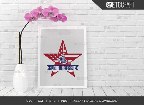 Honor The Brave SVG Cut File, Happy Confederate Memorial Day Svg, Confederate Heroes Day Svg, Confederate Memorial Quote, ETC T00629 SVG ETC Craft 