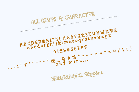 Honzo Font twinletter 