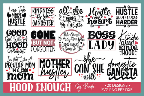 Hood Enough SVG Bundle SVG Ariyan 