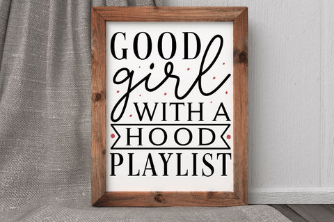 Hood Enough Svg Bundle SVG Regulrcrative 