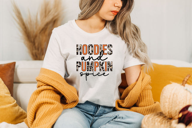 Hoodies and pumpkin spice sublimation Sublimation SVGista 