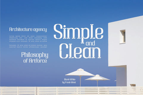 Hoojuy | Serif Classic Modernism Font twinletter 