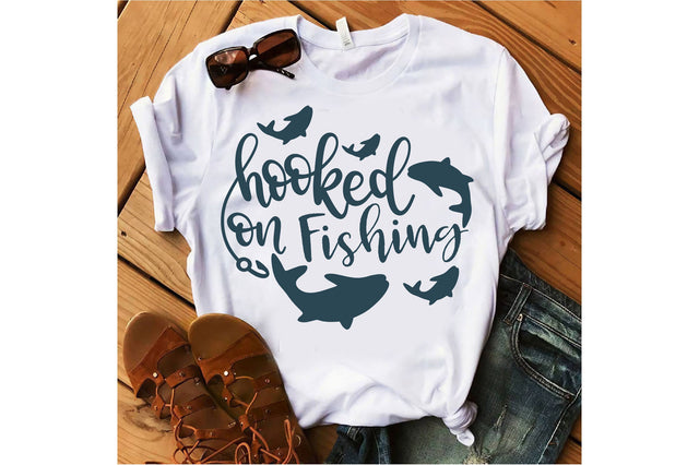 Hooked On Fishing SVG Rupkotha 