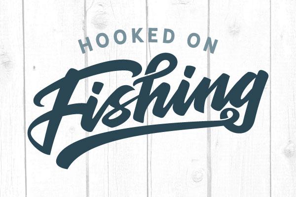 Hooked On Fishing Svg SVG cricutfilesmg 