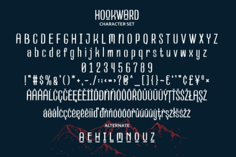Hookward Font Garisman Studio 