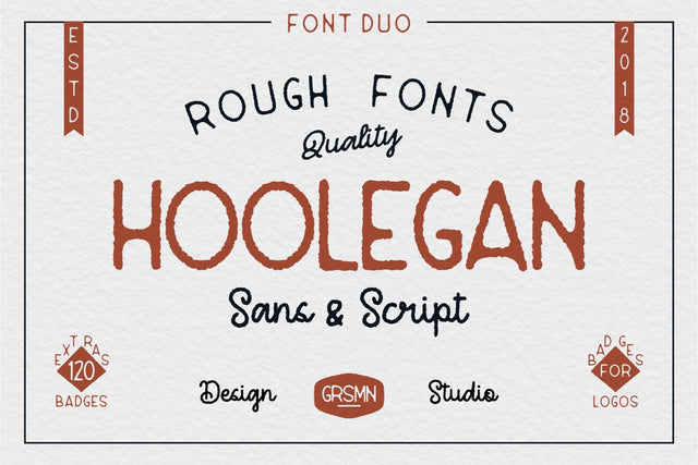 Hoolegan Font Garisman Studio 